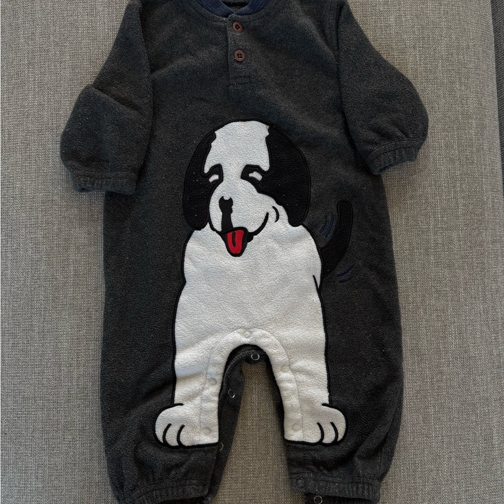 Little Big Dog Romper (6-12m)